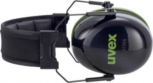 Uvex K10 - Sammenfoldelig støjbestandig hjemmetelefon 30dB sort
