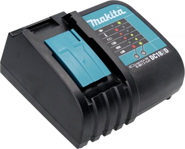 Makita DC18SD 14,4V - 18V Li-Ion batterioplader med passiv køling