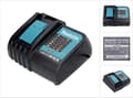 Miniatyrbillede 6 af 9: Makita DC18SD 14,4V - 18V Li-Ion batterioplader med passiv køling