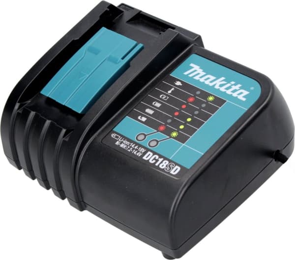 Makita DC18SD 14,4V - 18V Li-Ion batterioplader med passiv køling
