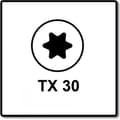 Miniatyrbild 3 av 6: Fischer 670484, Skruv, Trä, Allmänt, Pozidriv, TX30, ETA-19/0175, ETA-19/0175