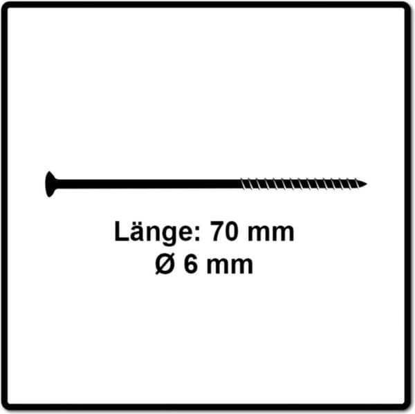 Fischer 670484, Skruv, Trä, Allmänt, Pozidriv, TX30, ETA-19/0175, ETA-19/0175