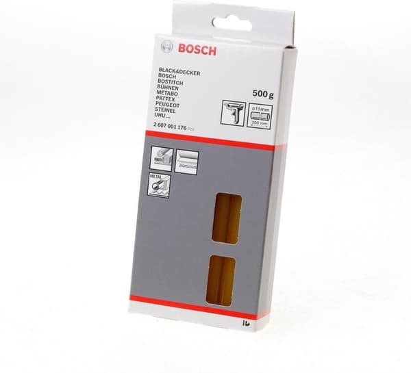Bosch limpatroner gul - diameter 11 mm - længde 200 mm - 25 stk.