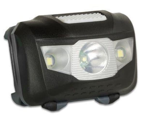 Arcas 307 10010 Lanterne på pandebånd Sort LED