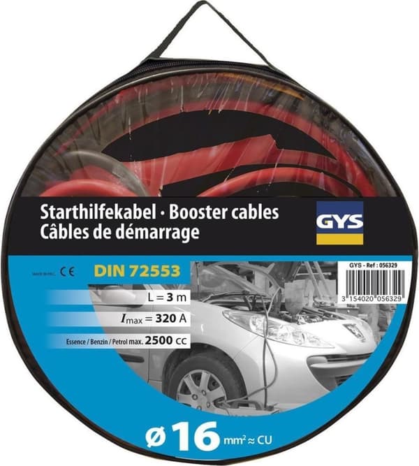 Gys startkabel - 320 Ah - 3 m