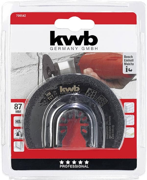 KWB Hm Savblad Halvrund 85 mm