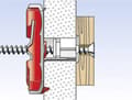Miniatyrbillede 7 af 7: Fischer DUOTEC 12 LD Hul vægprop 542590 10 stk