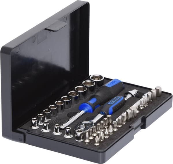 KS Tools 918.0640 1/4" CHROMEplus Topnøglesæt, 40 stk.