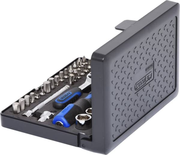 KS Tools 918.0640 1/4" CHROMEplus Topnøglesæt, 40 stk.