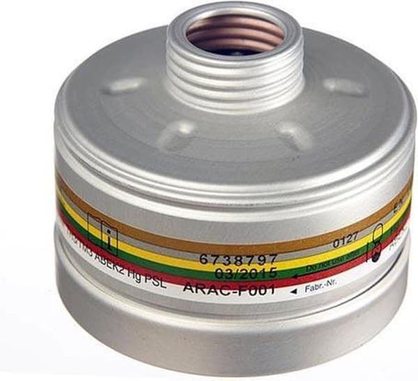 Dräger 1140 A2 B2 E2 K2 Hg P3RD kombinationsfilter