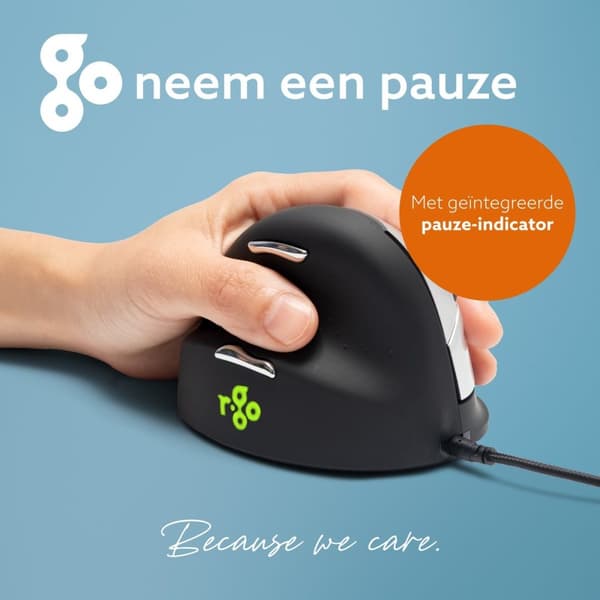 R-Go Tools HE Mouse Left Medium