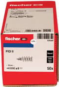 Miniatyrbillede 4 af 6: Fischer FID II isoleringsmateriale dyvel 50 mm 570347 50 stk.