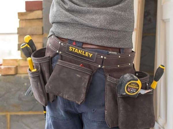 STANLEY STST1-80113 Dubbelt verktygsbälte - med justerbar rem