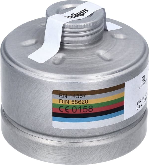 Dräger 1140 A1B2E2K1 Hg NO CO P3 RD kombinationsfilter