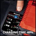 Miniatyrbild 2 av 6: Einhell PXC Boostcharger 8A Power X-Change snabbladdare 4512155 (4512155)