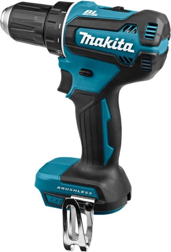 Makita DDF485ZJ 18V Li-Ion batteridrevet bore-/skruetrækkerhus i Mbox - børsteløs