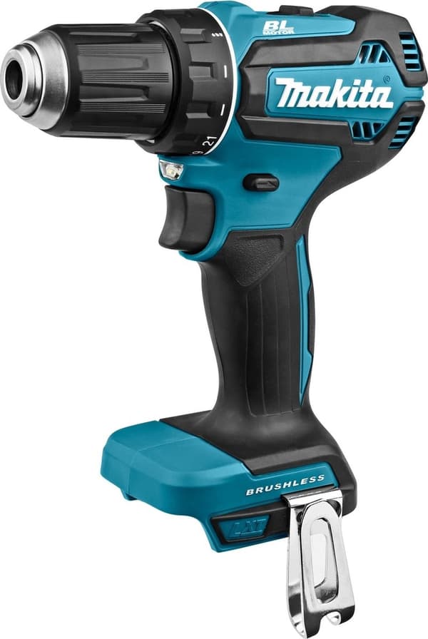 Makita DDF485ZJ 18V Li-Ion batteridrevet bore-/skruetrækkerhus i Mbox - børsteløs