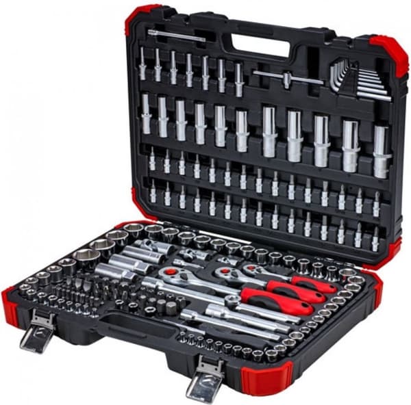 Gedore RED R45603172 3300058 Hylsnyckelsats 1/4, 3/8, 1/2 172 stycken