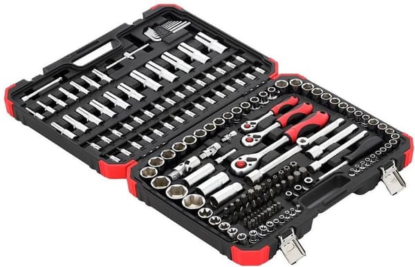 Gedore RED R45603172 3300058 Hylsnyckelsats 1/4, 3/8, 1/2 172 stycken