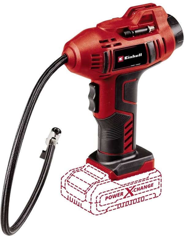 Einhell 4326556 batterikompressor CE-CC 18 Li (2,5 Ah) Effekt X-Change 11 bar Inkl. 1 batteri, digital dis