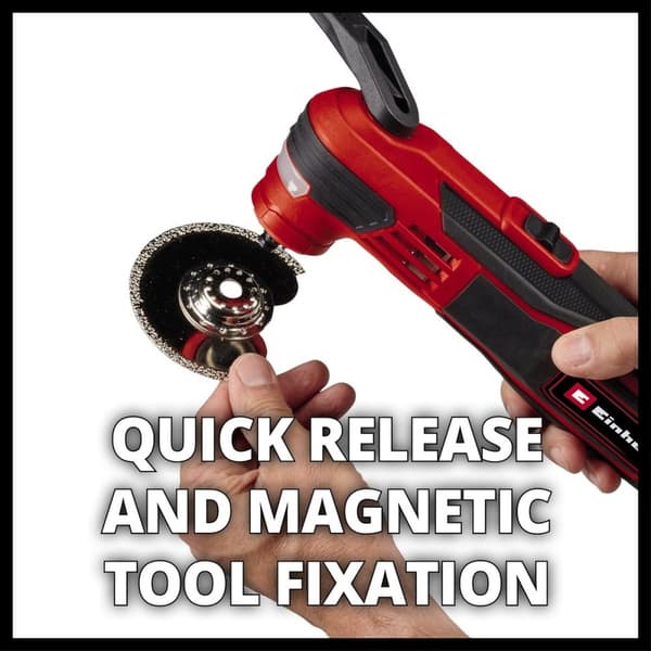 Einhell TE-MG 350 EQ 4465155 multifunktionsverktyg med tillbehör, inklusive fodral 350 W (44