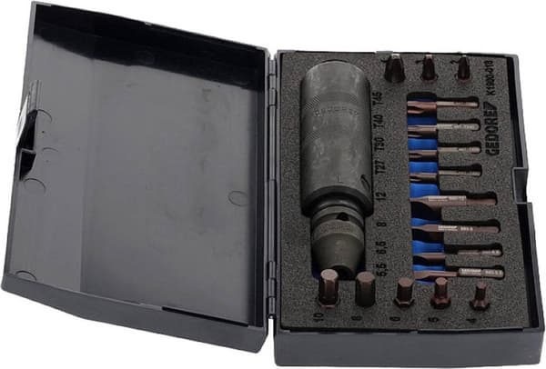 GEDORE Slagskruetrækkersæt 1/2" K 1900-018