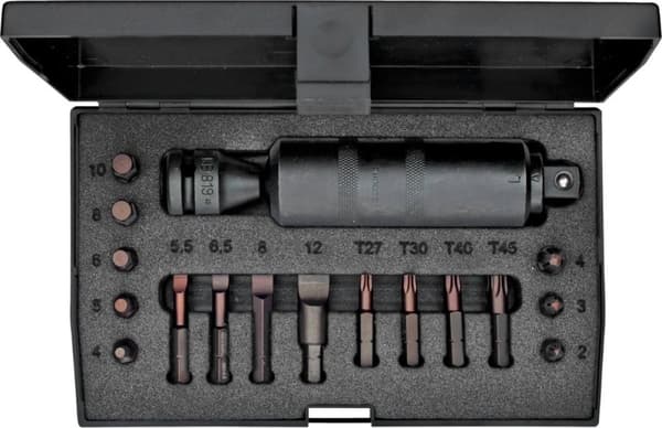 GEDORE Slagskruetrækkersæt 1/2" K 1900-018