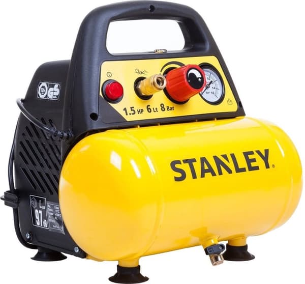 STANLEY – DN200/8/6 luftkompressor – 8 bar – Oliefri