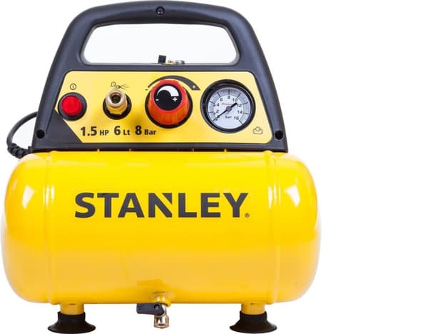STANLEY – DN200/8/6 luftkompressor – 8 bar – Oliefri