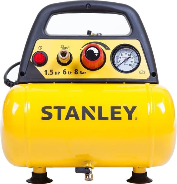 STANLEY – DN200/8/6 luftkompressor – 8 bar – Oliefri