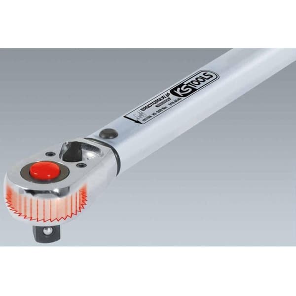 KS Tools Momentnøgle ERGOTORQUE 200 Nm rød 516.6542