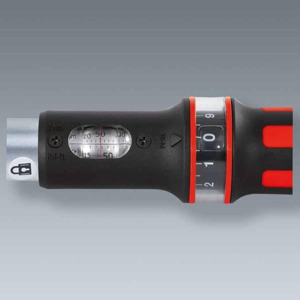 KS Tools Momentnøgle ERGOTORQUE 200 Nm rød 516.6542