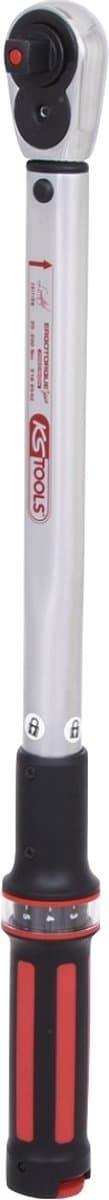 KS Tools Momentnøgle ERGOTORQUE 200 Nm rød 516.6542