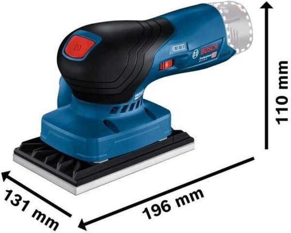 Bosch Professional GSS 12V-13 Akku Orbital Sander 12V Basic Body - 06019L0000