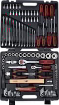 Miniatyrbillede 3 af 7: KS Tools Universal sivhyldesæt med dobbelt og bits 97 stk. 917.0797