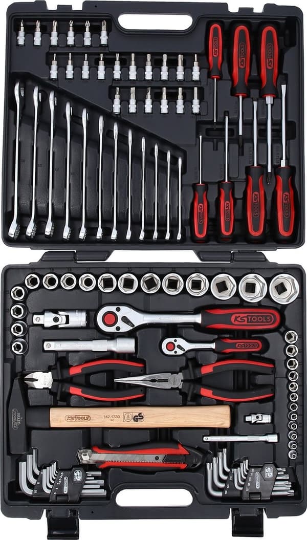 KS Tools Universal sivhyldesæt med dobbelt og bits 97 stk. 917.0797