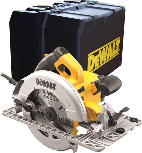 DeWalt DWE576K-QS Rundsåg - 1600W - Ø Sågblad 190 mm - Axelhål 30 mm