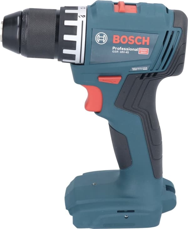 Bosch akku boremaskine GSR 18V-45 Professional 18Volt blå/sort 3x Li-Ion batteri (0615A5002N)