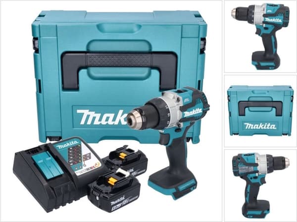Makita DDF489RTJ Akku boremaskine 18V 5,0Ah i Mbox