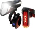 Miniatyrbild 1 av 4: FISCHER BICYCLE PLUS 100/130 helljus + TWIN STOP Cykelljusset LED Svart