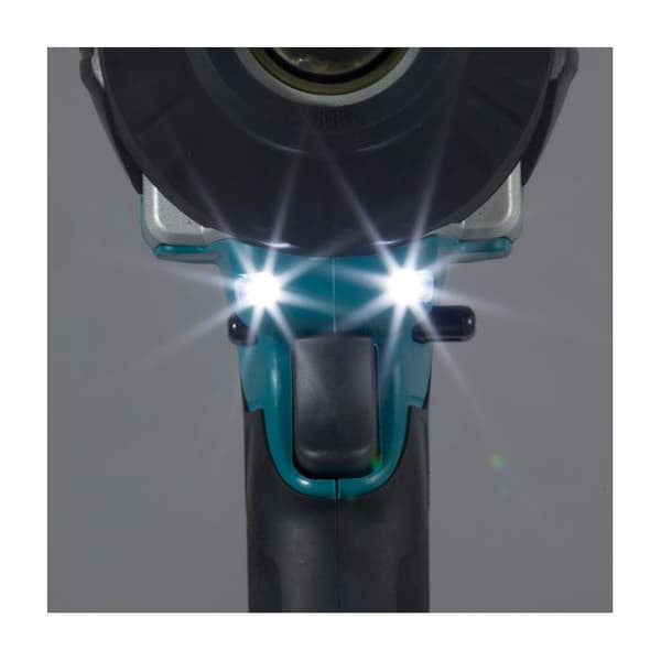 18V slagnyckel + 2 5 Ah batterier + laddare + MAKPAC box - MAKITA - DTW1001RTJ