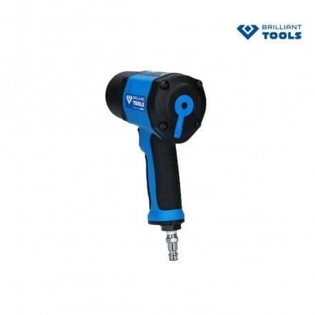 BRILJANTA VERKTYG 1800NM pneumatisk slagnyckel - 1/4" - 3/4" Square Drive - Professionell