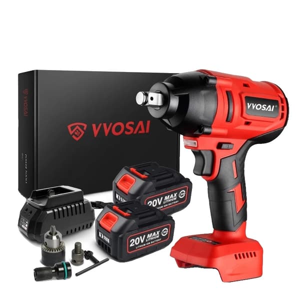 20V Elektrisk Slagnøgle, 600N.m Maks. Moment, 2800rpm Hastighed, Letvægtsdesign,20V WS-L10-B2P