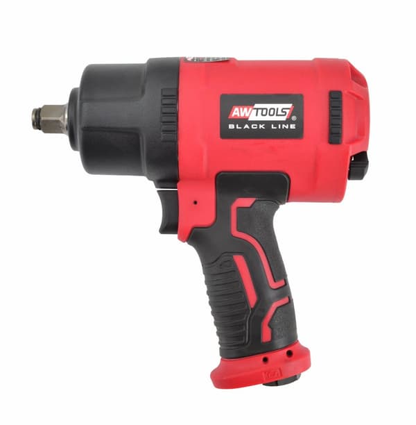 AWTOOLS PNEUMATISK SLAGSNØGLE 1/2" 1750Nm SORT LINIE