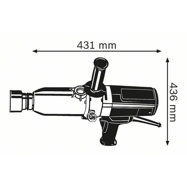 Bosch GDS 30 Professional Slagskruvdragare 920 W fyrkantig hud 1" 1000 N·m