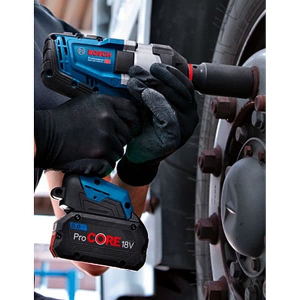 18V GDS 18V-1050 H Professionell skiftnyckel + 2 ProCore 5,5 Ah batterier + laddare + L-BOXX - BOSCH - 06019J8503
