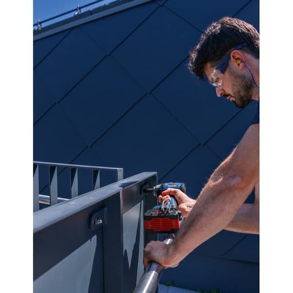 BOSCH PROFESSIONAL GDS 18V-330 HC sladdlös slagdrivare - 2 batterier - laddare - fodral