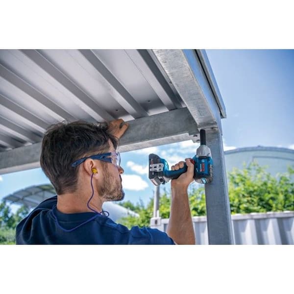 Boulonneuse à chocs GDS 18V-450 HC - BOSCH - Utan batteri eller laddare - Bluetooth-modul - L-Boxx - 06019K4001