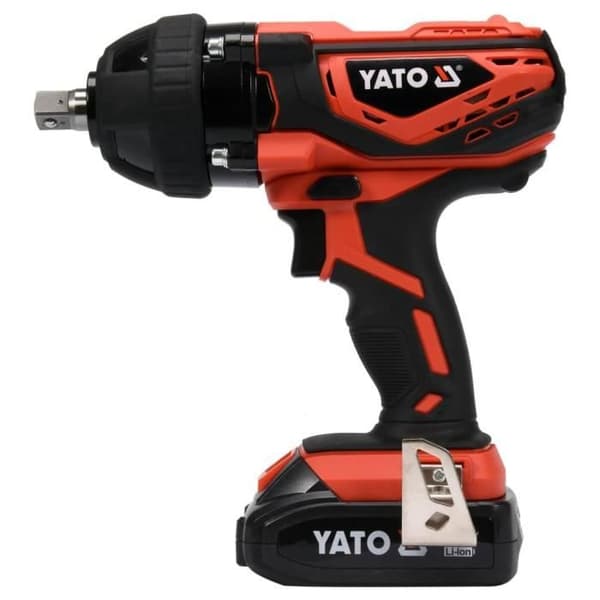 YATO 2.0Ah 1-2" 18V 300Nm Li-ion-batteri-slagnyckel