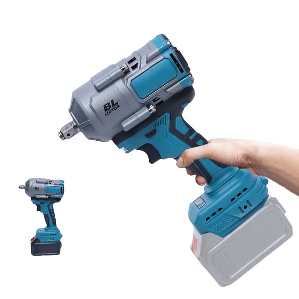 Børsteløs Momentnøgle, 3000N.m Moment, 4100RPM Hastighed,Intet batteri